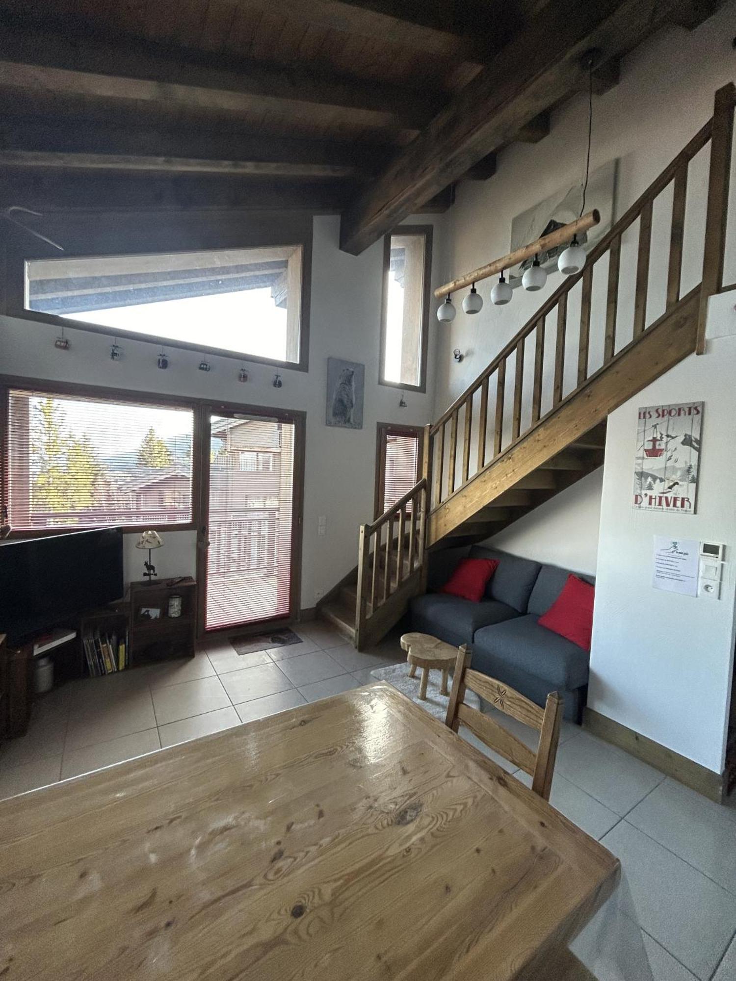 Les 7 Laux Immobilier Chalet F Prapoutel Esterno foto