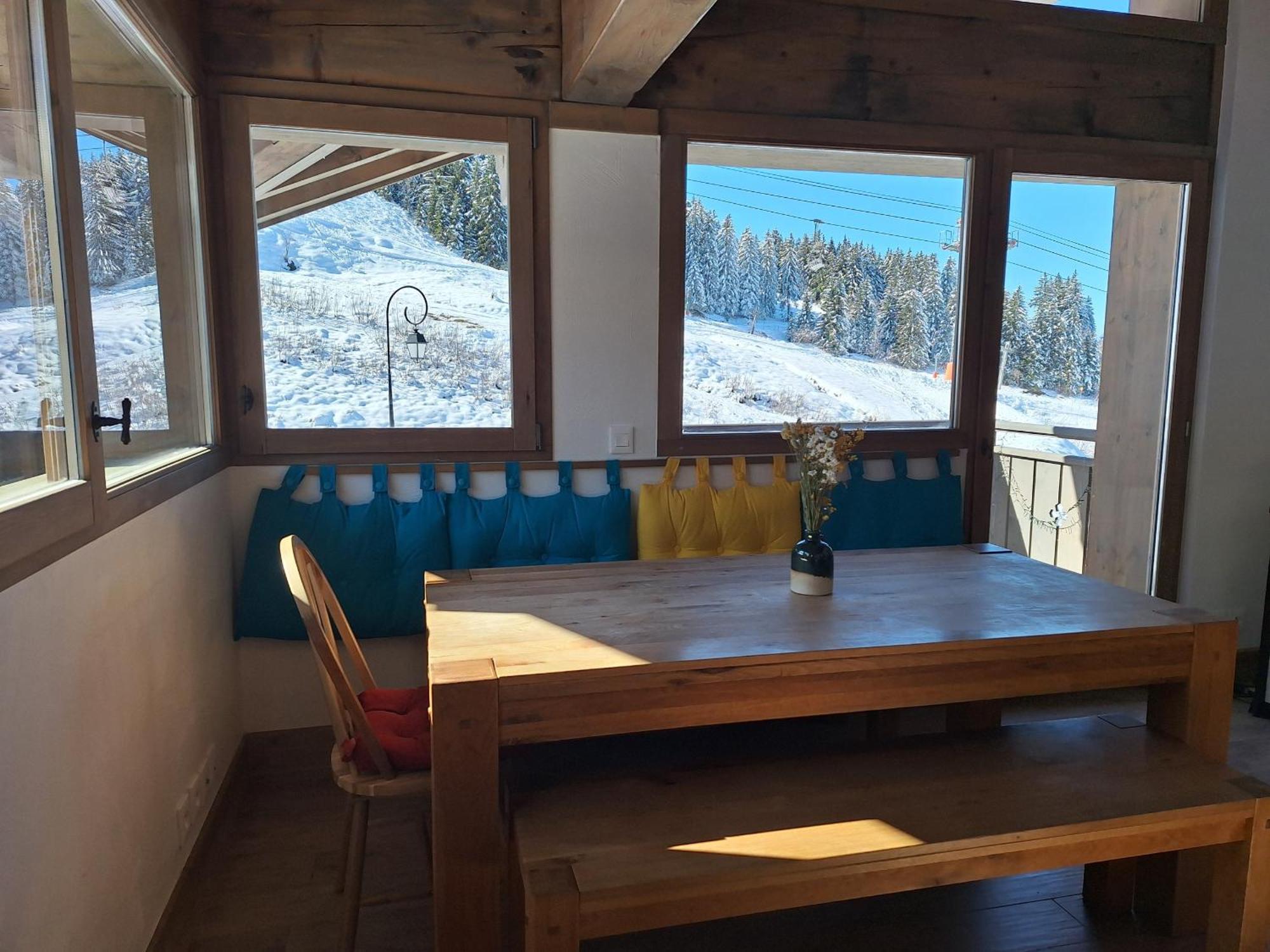 Les 7 Laux Immobilier Chalet F Prapoutel Esterno foto